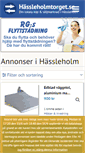 Mobile Screenshot of hassleholmtorget.se
