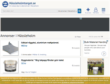 Tablet Screenshot of hassleholmtorget.se
